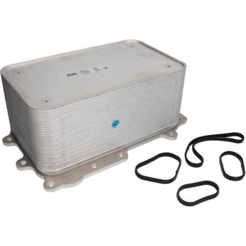 NISSENS 90726 Radiador de aceite sin alojamiento del filtro, Enfriador de aceite, aceite del motor