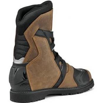 Botas de Moto Sidi Mid Adventure 2 Gore-Tex - Negro Marrón (40)