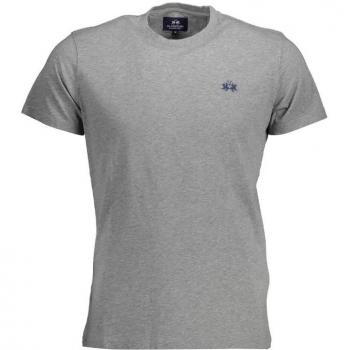 La Martina Gray XL Cotton Tee