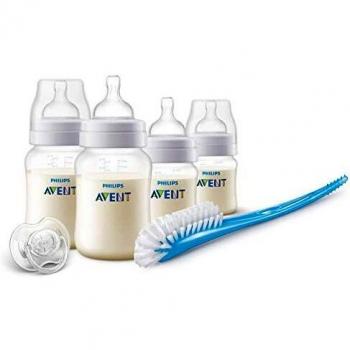 Philips Avent Scd806/00 - Set De Recién Nacido Gama Anti-Colic, 4 Biberones Color Transparent