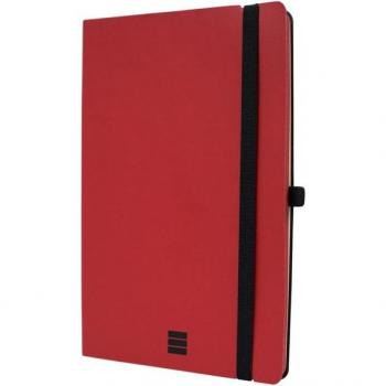 Cuaderno tapa blanda 72 hojas 80 g/m² Modern A5 (148x210 mm) dotted-punteado Finocam rojo