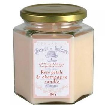 CERABELLA - VELA PERFUMADA ROSE PETALS & CHAMPAGNE