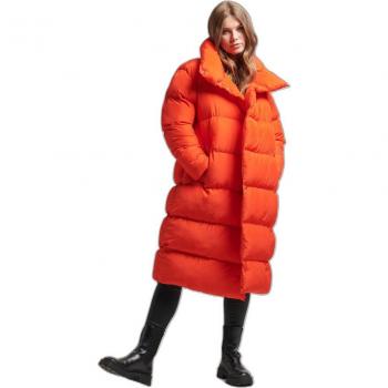 Superdry Women's Long Puffer Jacket