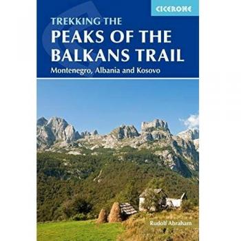 Guía de Senderismo y Mapa Topográfico del Sendero Peaks of the Balkans: Montenegro, Albania y Kosovo