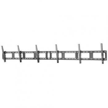 StarTech.com Triple-Display TV Wall Mount - Menu Board Mount - Landscape - For 40 to 50 VESA Mount Displays - 5 Tilt Settings