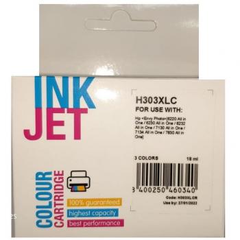 Cartucho de tinta compatible con HP 303XL Negro