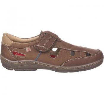 Luisetti Sandalia Hombre Piel Marrón 37103