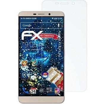 3 x atFoliX Antichoque Película Protectora LeTV Le One Pro Protector Película - FX-Shock-Clear
