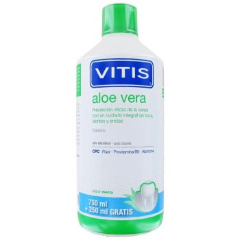 Vitis Aloe Vera Colutorio Sabor Menta 1000 ml