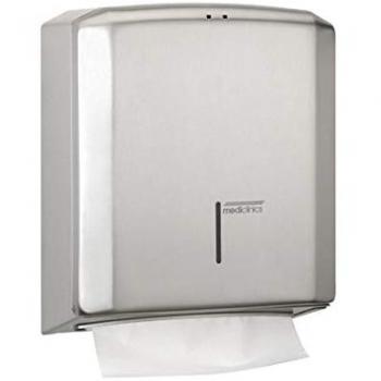 Dispensador de Papel Toalla Acero Inoxidable Mediclinics DT2106CS