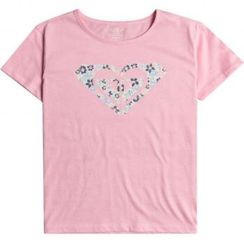 Camiseta de niños Roxy Day And Night manga corta rosa 16