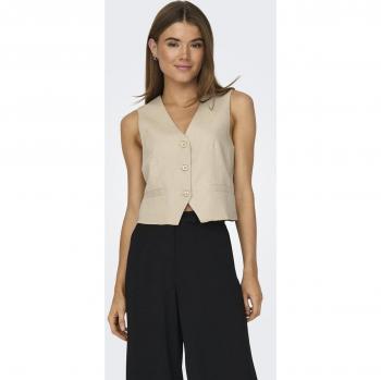 Chaleco Mathilde Caro Beige de Only