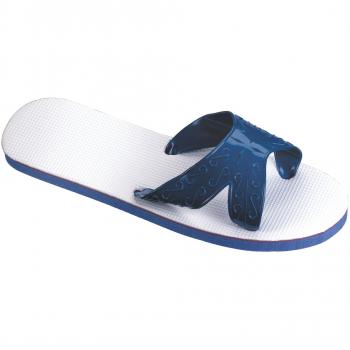 Beco X Musgo de Goma Slipper X Strap, Unisex, X-Strap. Moosgummi Slipper, Azul, 34-35