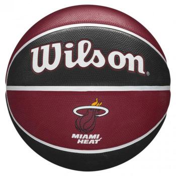 Balón de Baloncesto Wilson NBA Tribute Miami Heat Rojo