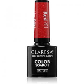Esmalte de Uñas en Gel Claresa 411 Red UV 5ml