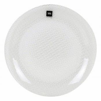 La Mediterránea S2207820 Plato Llano, Tuana Vidrio, 21 cm