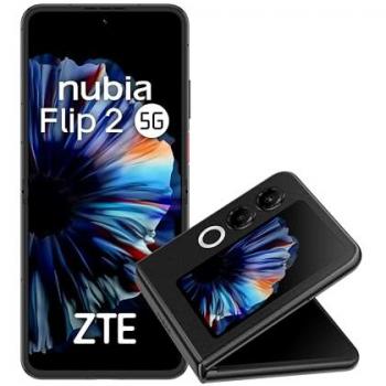 Smartphone Plegable ZTE Nubia Flip 2 5G, 8GB RAM, 256GB almacenamiento, Pantalla AMOLED FHD+ de 6.9, Cámara de 50MP, Batería de 432