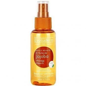 Aceite de Jojoba Evoluderm - 100ml, Aceite de Belleza Hidratante y Nutritivo