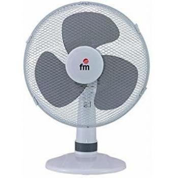 Ventilador de Sobremesa FM S130, 30cm, 3A, 35W en Color Blanco