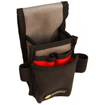 Bolsa de cinturón para herramientas CK MA2724, Poliéster, 4 bolsillos, dimensiones 90x200x100 mm