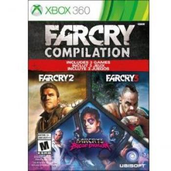 Far Cry Compilation Juego para Consola Microsoft XBOX 360 - Incluye Far Cry, Far Cry 2, Far Cry 3 y Far Cry 4, compatible con Xbox 360, juego de acción en primera persona, multijugador y