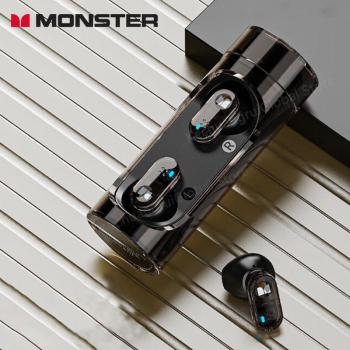 Monster XKT13 Wireless Bluetooth 5.3 TWS Mini Earbuds with Noise Reduction and Lipstick Design