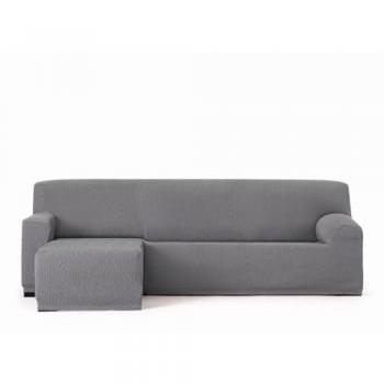 Funda para chaise longue de brazo corto izquierdo Eysa TROYA Gris 170 x 110 x 310 cm