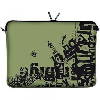 Digittrade Designer - Funda Blanda de Neopreno para portátiles y Tablets Grunge 15,6 Pulgadas
