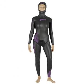 Pantalones de Freediving Mares Pure Passion Prism Skin 3 Mm para Mujer, Negro