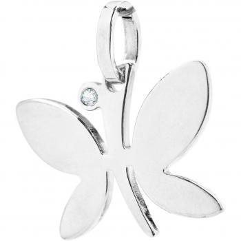 Colgante Libélula Labrada Plateado Folli Follie 2P5F076C