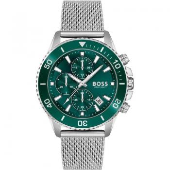 Hugo Boss Admiral Chronograph Green Dial Men's Watch 1513905