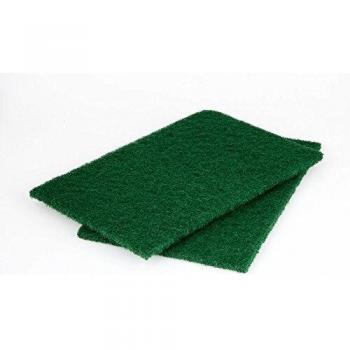 wolfcraft 5898000 - Fieltros abrasivos, 2 almohadillas, grano 280, 150 x 230 mm, verde