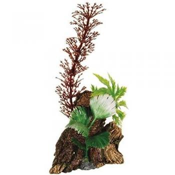 Marina 12060 Ornamento Deco Wood con Plantas, S