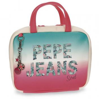 Pepe Jeans Nicole Neceser de Viaje, 25 cm, 5.5 Litros, Multicolor