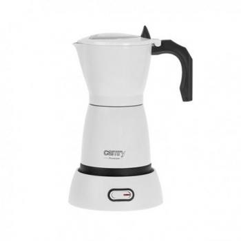 Cafetera Eléctrica Moka Camry CR 4415W - 6 Tazas, 480 W, Color Blanco