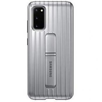SAMSUNG EF-RG980CSEGEU - Funda Protectora para Galaxy S20, Plata