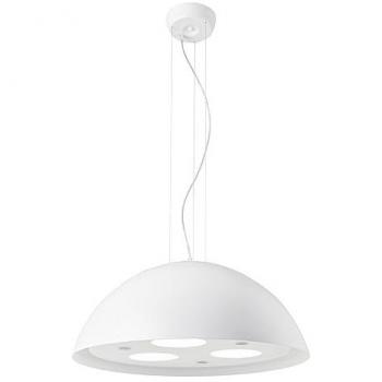 Lámpara de Techo LED Moon Lux Comb Blanca 36w Eficiente Iluminación Cristal Record