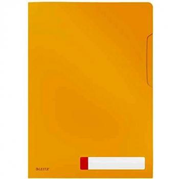 Carpeta Leitz Cosy Portadocumentos Broche A4 Polipropileno Amarillo Pack de 3