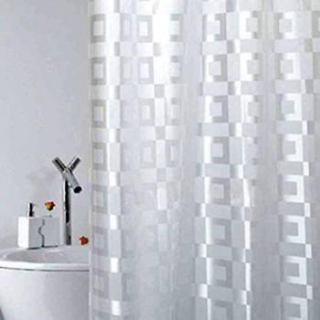 Cortina de ducha de tela modelo Dama 240x200 cm