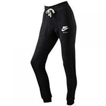 Nike W Nsw Gym Vntg - Pantalón para mujer, color rojo, talla M