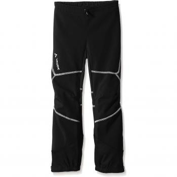 VAUDE Performance Pant Pantalones de esquí, Infantil, Negro-Negro, 12 años