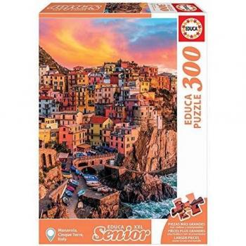 Educa XXL 300-Piece Puzzle - Manarola, Cinque Terre, Italy