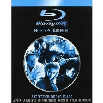 Jumper + Jungla 4.0 + 4 Fantasticos + Dueños De La Calle + El Incidente [Blu-ray]