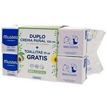 Mustela Duplo Balm Cream 100ml + Wipes 70 Units
