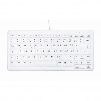 Teclado Cherry AK-C4110 QWERTZ - Innovador diseño ergonómico con cable en alemán