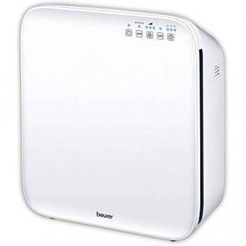 Purificador de aire Beurer LR 310 con ventilador de mesa, filtro HEPA, bajo nivel de ruido, diseño compacto y portátil