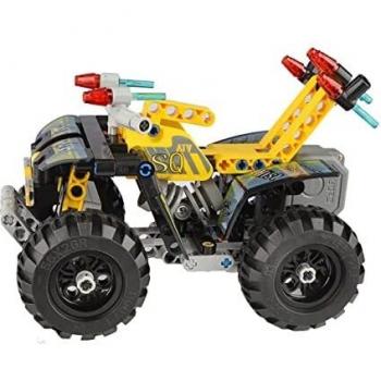 Cada Technic - ATV Quad - Set de construcción línea Steam - Vehículo con retrofricción - Color Negro