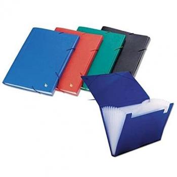 Sin Marca 541600 - Carpeta fuelle de polipropileno, color Multicolor