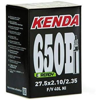 KENDA Camara 27.51.9/2.125 F/V Presta 40mm, Adultos Unisex, Negro, Talla Única