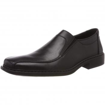 Rieker Men's B0870-00 Obermaterial Leder Loafers, Black